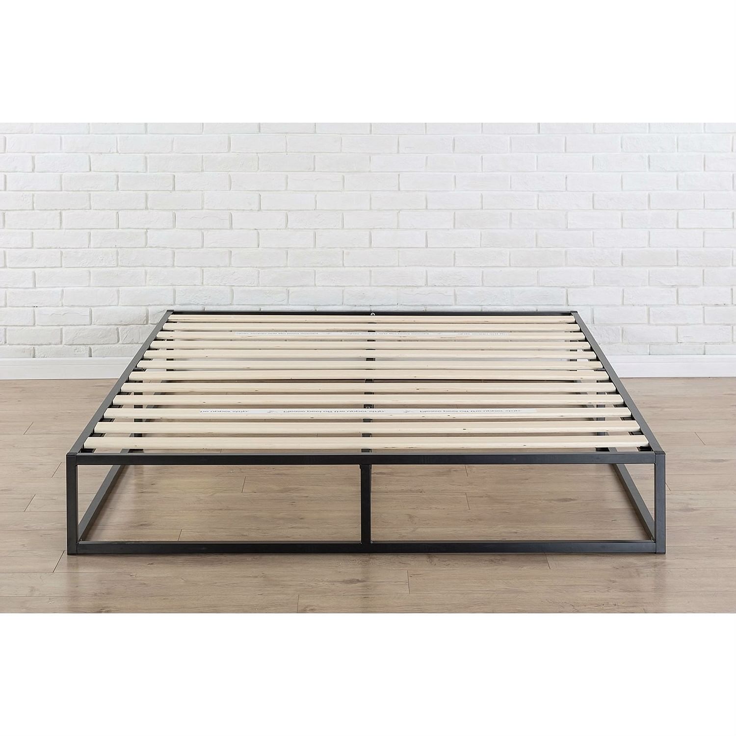 King size Modern 10-inch Low Profile Metal Platform Bed Frame with