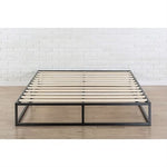 King size Modern 10-inch Low Profile Metal Platform Bed Frame with