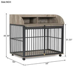 The Wooden Kennel Kennel Is Suitable For Large Medium-sized Dogs