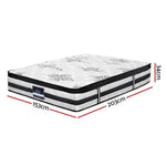 Giselle Bedding Algarve Euro Top Pocket Spring Mattress 34cm Thick –