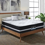 Giselle Bedding Donegal Euro Top Cool Gel Pocket Spring Mattress 34cm