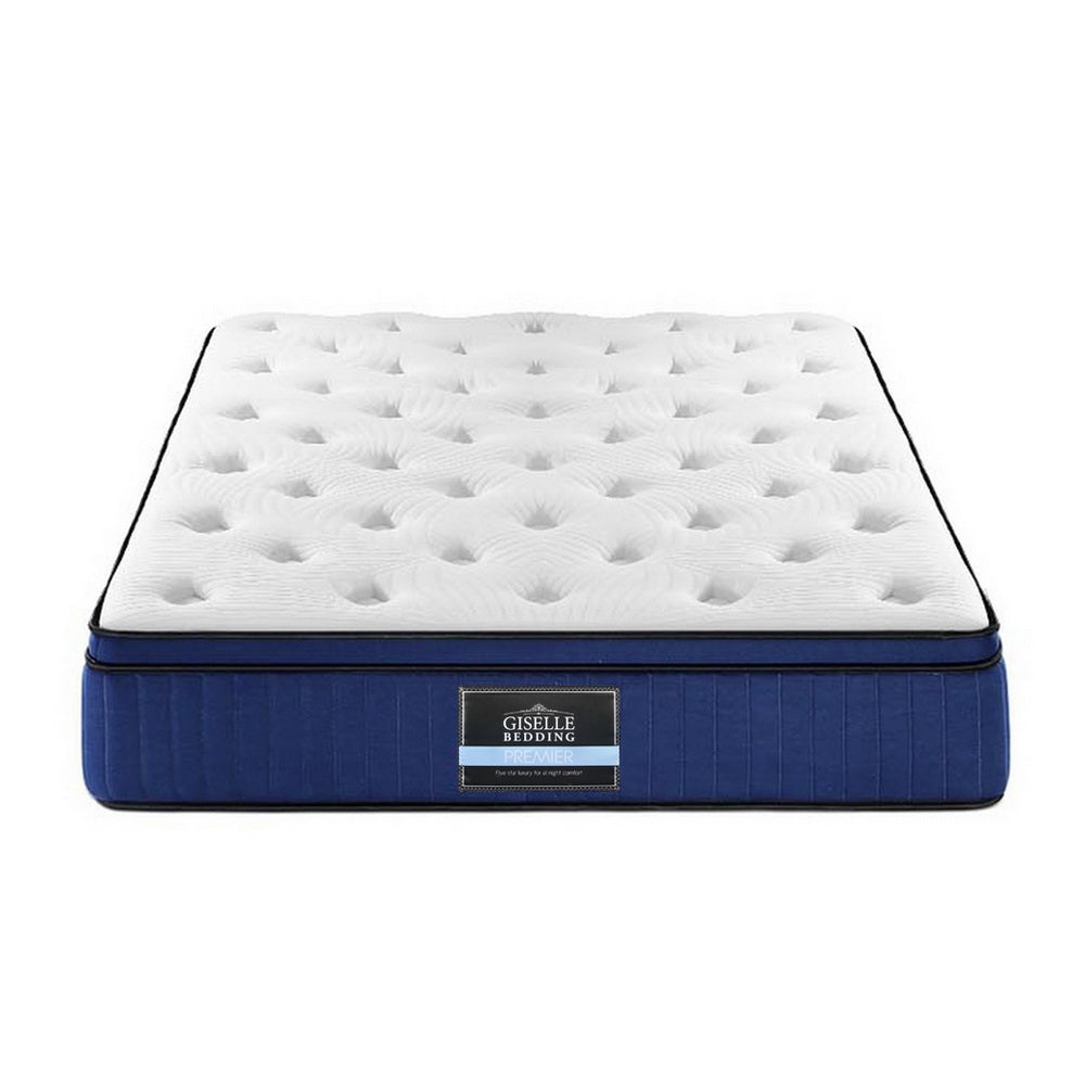 Giselle Bedding Franky Euro Top Cool Gel Pocket Spring Mattress 34cm
