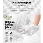 Giselle Bedding Franky Euro Top Cool Gel Pocket Spring Mattress 34cm