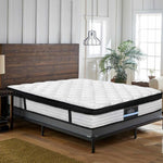 Giselle Bedding Devon Euro Top Pocket Spring Mattress 31cm Thick –