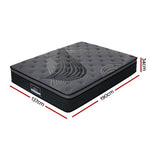 Giselle Bedding Alanya Euro Top Pocket Spring Mattress 34cm Thick –