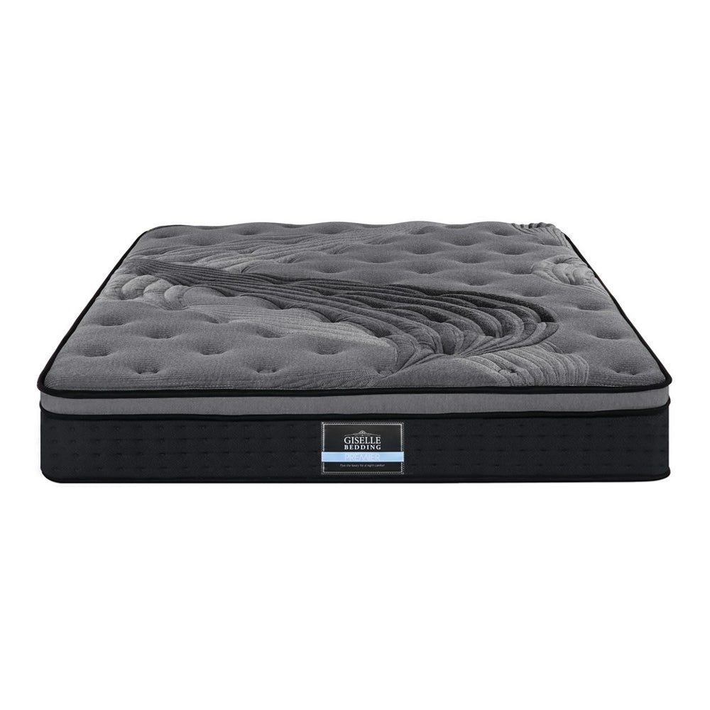 Giselle Bedding Alanya Euro Top Pocket Spring Mattress 34cm Thick –
