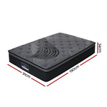 Giselle Bedding Alanya Euro Top Pocket Spring Mattress 34cm Thick –