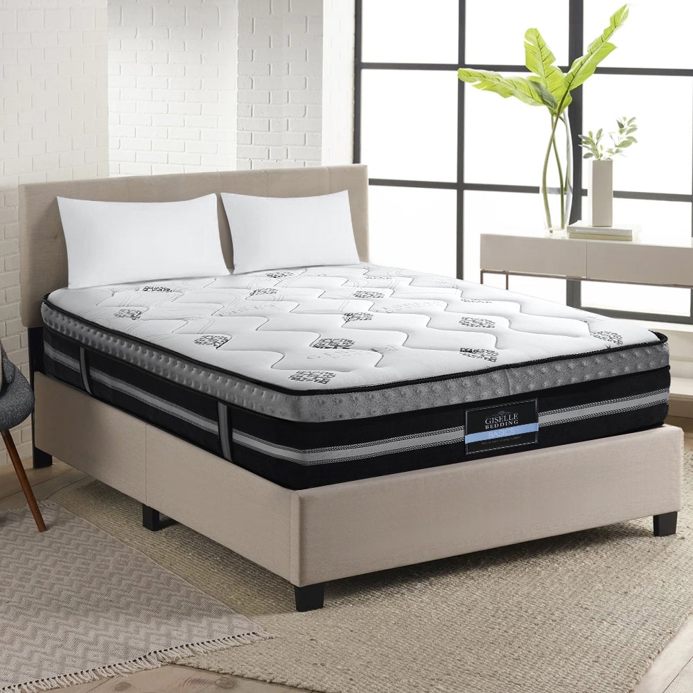 Giselle Bedding Galaxy Euro Top Cool Gel Pocket Spring Mattress 35cm