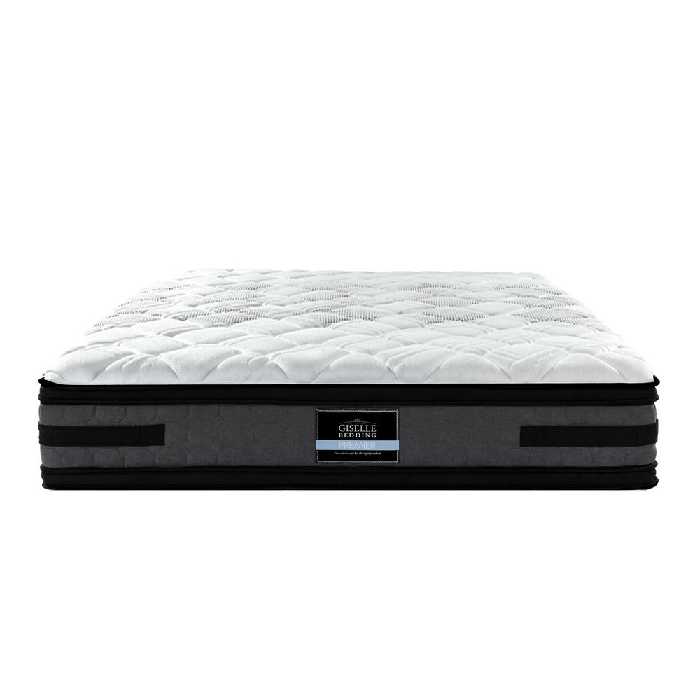Giselle Bedding Luna Euro Top Cool Gel Pocket Spring Mattress 36cm
