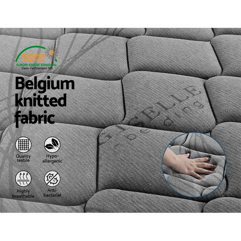 Giselle Bedding Wendell Pocket Spring Mattress 22cm Thick – King
