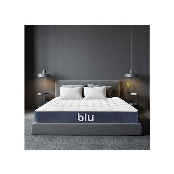 Milano Blu Mattress Hybrid Memory Foam Bonnell Spring Medium Firm 23Cm
