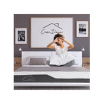 Memory Foam Luxe Hybrid Mattress Cool Gel 25Cm Depth Medium Firm King
