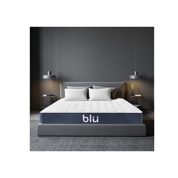 Milano Blu Mattress Hybrid Memory Foam Bonnell Spring Single