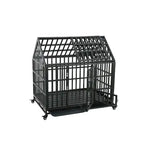 Heavy-duty Dog Kennel With Rooftop Pet Cage