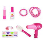Keezi Kids Pretend Makeup Play Set Dressing Table Chair Girls Toys