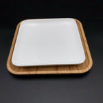 Large Feast Charcuterie Plating Set Including Long Bamboo Serving Tray
