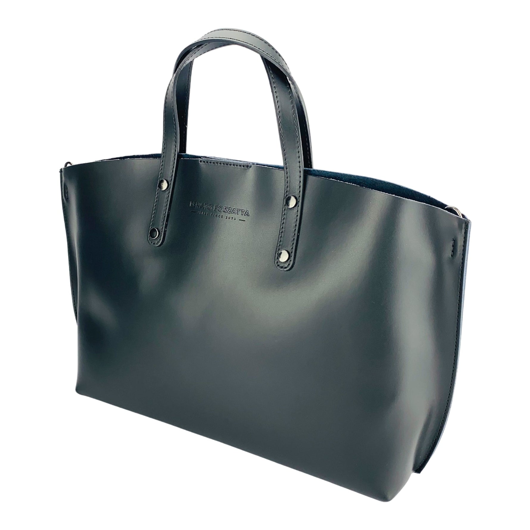 RB1024A  | Borsa Donna a Mano in Vera Pelle Made in Italy con tracolla
