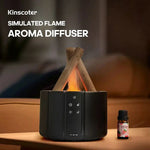Simulated Flame Aroma Diffuser Bonfire Air Humidifier Ultrasonic Cool