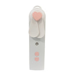 USB Rechargeable 2 In 1 Mini Fan Steamer Facial Humidifier Mister