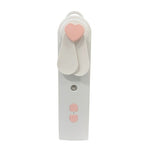 USB Rechargeable 2 In 1 Mini Fan Steamer Facial Humidifier Mister