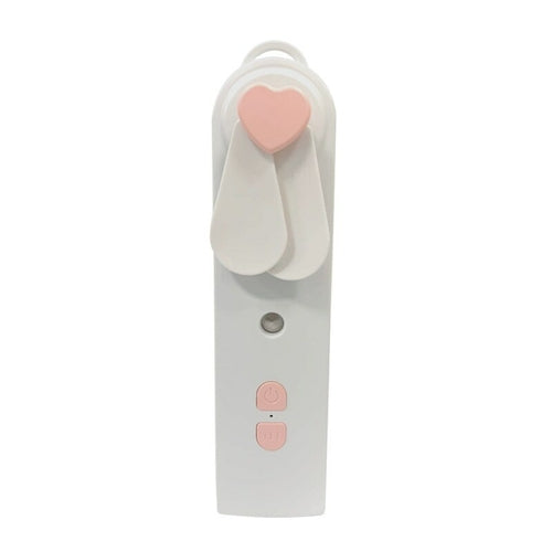 USB Rechargeable 2 In 1 Mini Fan Steamer Facial Humidifier Mister