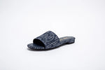 Women's Slippers yellow New Fabric Fashion Flat Sandals