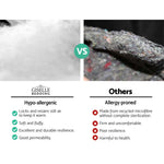 Giselle Queen Mattress Topper Pillowtop 1000GSM Microfibre Filling