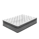 Luxopedic Pocket Spring Mattress 5 Zone 32CM Euro Top Memory Foam
