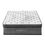 Luxopedic Pocket Spring Mattress 5 Zone 32CM Euro Top Memory Foam