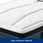 Queen Mattress in Coolmax Memory Foam 6 Zone Pocket Coil Soft Firmness