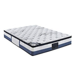 King Single Mattress Latex Pillow Top Pocket Spring Foam Medium Firm