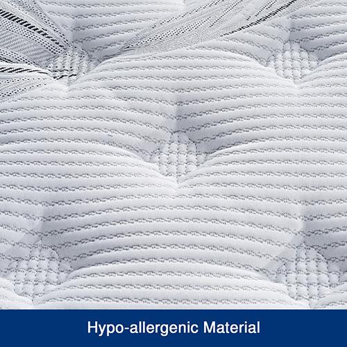 King Single Mattress Latex Pillow Top Pocket Spring Foam Medium Firm