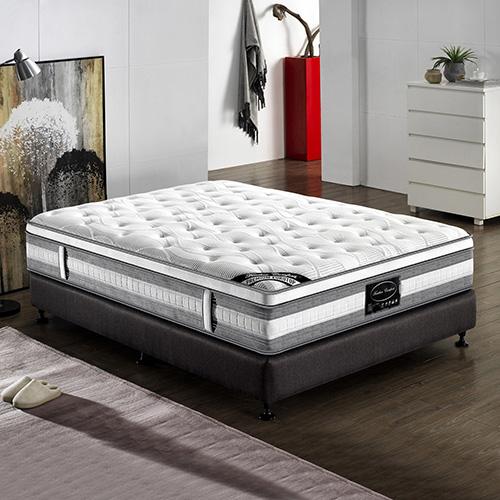Mattress Euro Top King Single Size Pocket Spring Coil with Knitted