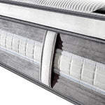 Mattress Euro Top King Single Size Pocket Spring Coil with Knitted