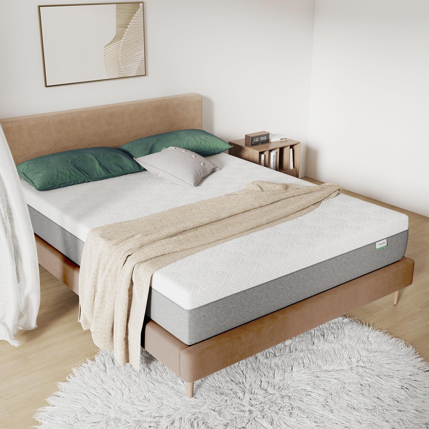 12 Inch King Gel Memory Foam Mattress for Comfort