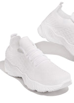 Womens Running Trainers Ladies Sneakers Slip On Walking Gym Comfy Fashion Shoes