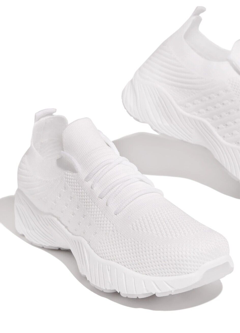 Womens Running Trainers Ladies Sneakers Slip On Walking Gym Comfy Fashion Shoes