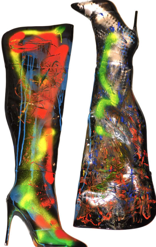 CUSTOM FOOTWEAR WILD CARD CUSTOM HEELS AND BOOTS