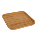 Bamboo Square Plate 8" inch X 8" inch | For Appetizers / Barbecue