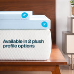 Cooling Gel Memory Foam Mattress Topper Queen Size