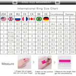 Women's Purple Orchid Zircon Retro Ring Sparkling Ladies Hand Jewelry