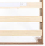 Queen Solid Pine Platform Bed With Slats No Box Spring
