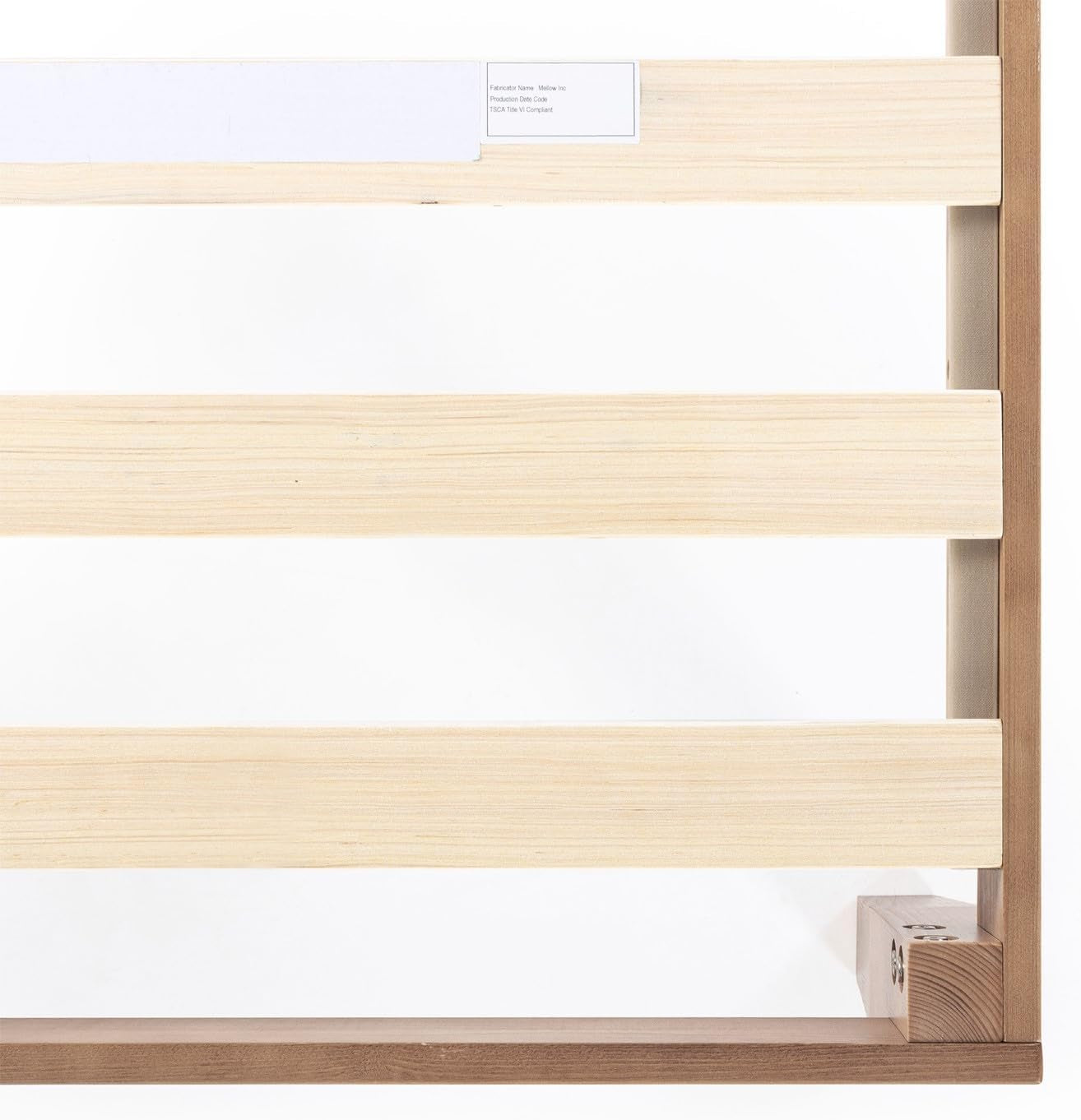 Queen Solid Pine Platform Bed With Slats No Box Spring