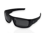 SMARTGEAR RIDE ON Sunglasses - Outdoor Sports Polarized Sunglasses TR90 Flexible Frame TAC Polarized Lenses - Black Frame/Black Lenses (001)