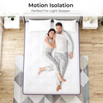 LuneluX_Sleep – 12-Inch Hybrid Mattress with Pocket Springs | Medium