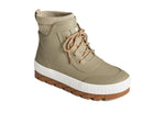 Sperry Ladies Footwear Womens Torrent LACE UP Rain Boot Green Rubber 5