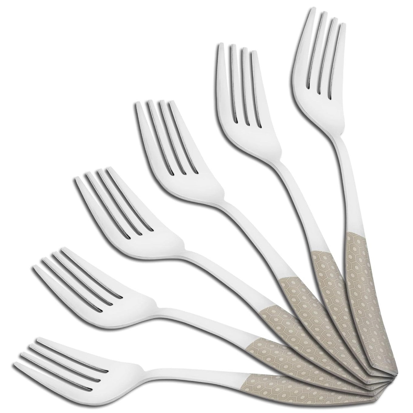 Stainless Steel Dinner Fork Set 6 Pc