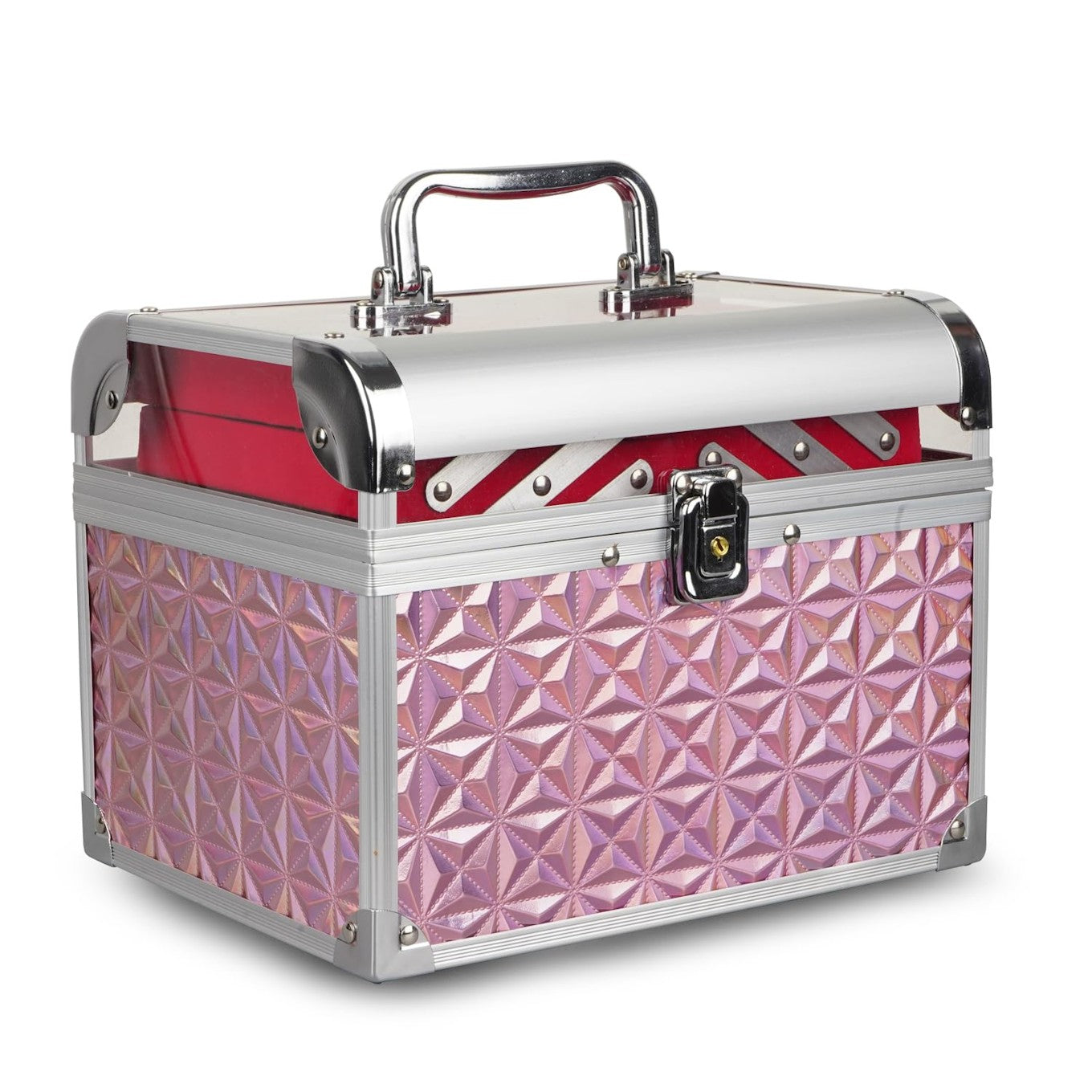 Metal Professional Makeup Vanity Case with Lock