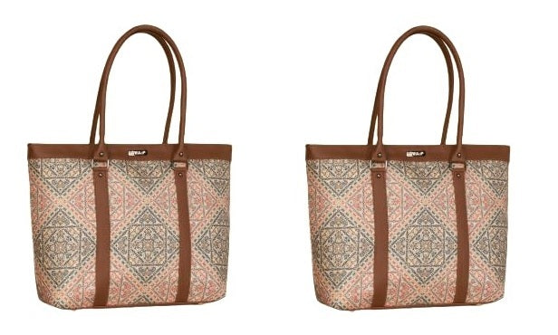 Ladies Stylish Shoulder Hand Bag with Zipper Closure  (Size-37x28x7cm)