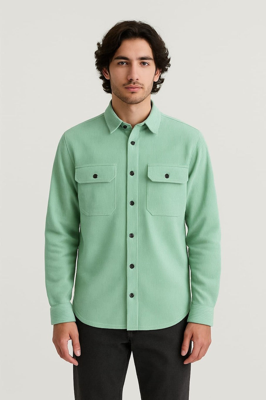 Men’s Casual Cotton Shirt Regular Fit